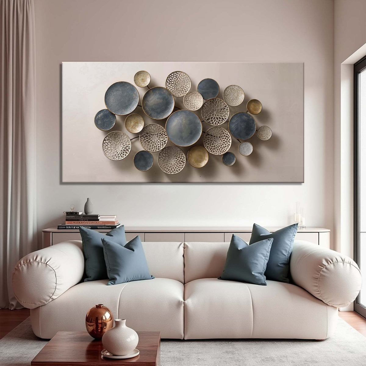 Lotus Leaf Abstract Wall Art IV