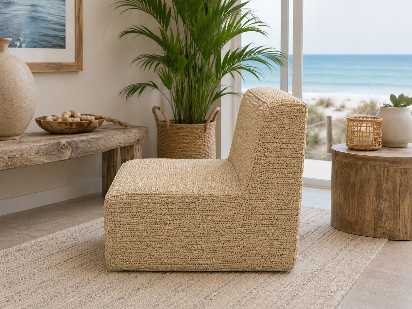 Handwoven Lounge Chair – Handmade in Bali, Indonesia