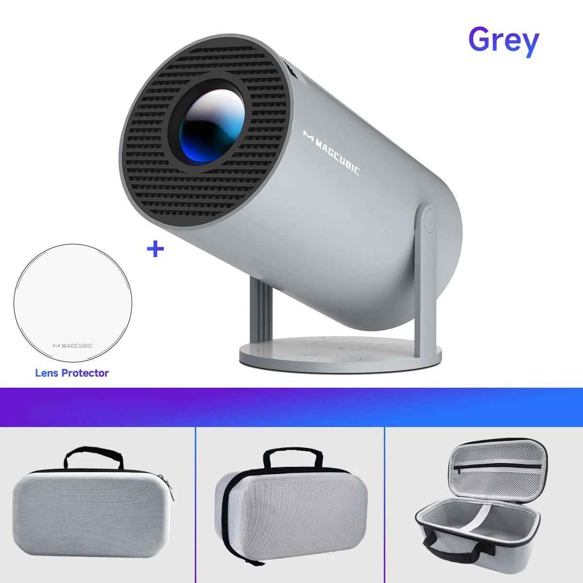 HY300 Pro 4K Projector-Android 11 Dual Wifi6 260ANSI, 1080P 1280*720P Home Cinema Projetor