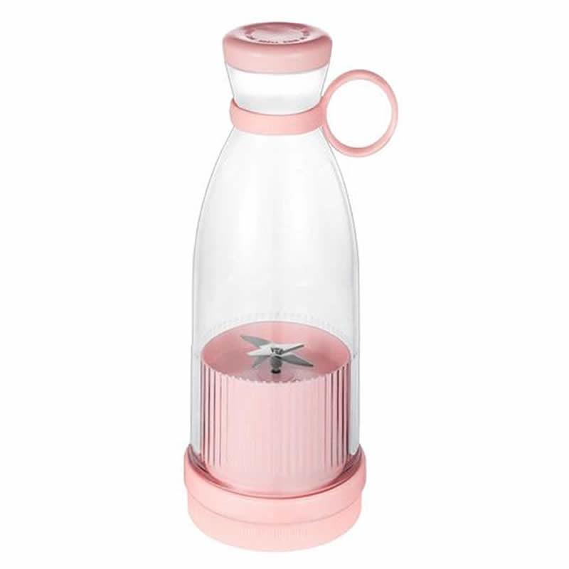 Portable Blender Juicer Bottle Mixer Electric Wireless Charge Mini Fruit Mixers Juicer Cup Blender Milkshake Juice Maker Machine Portable Mini Blender with Wireless Charging for Home, Office & Outdoor Juicer
